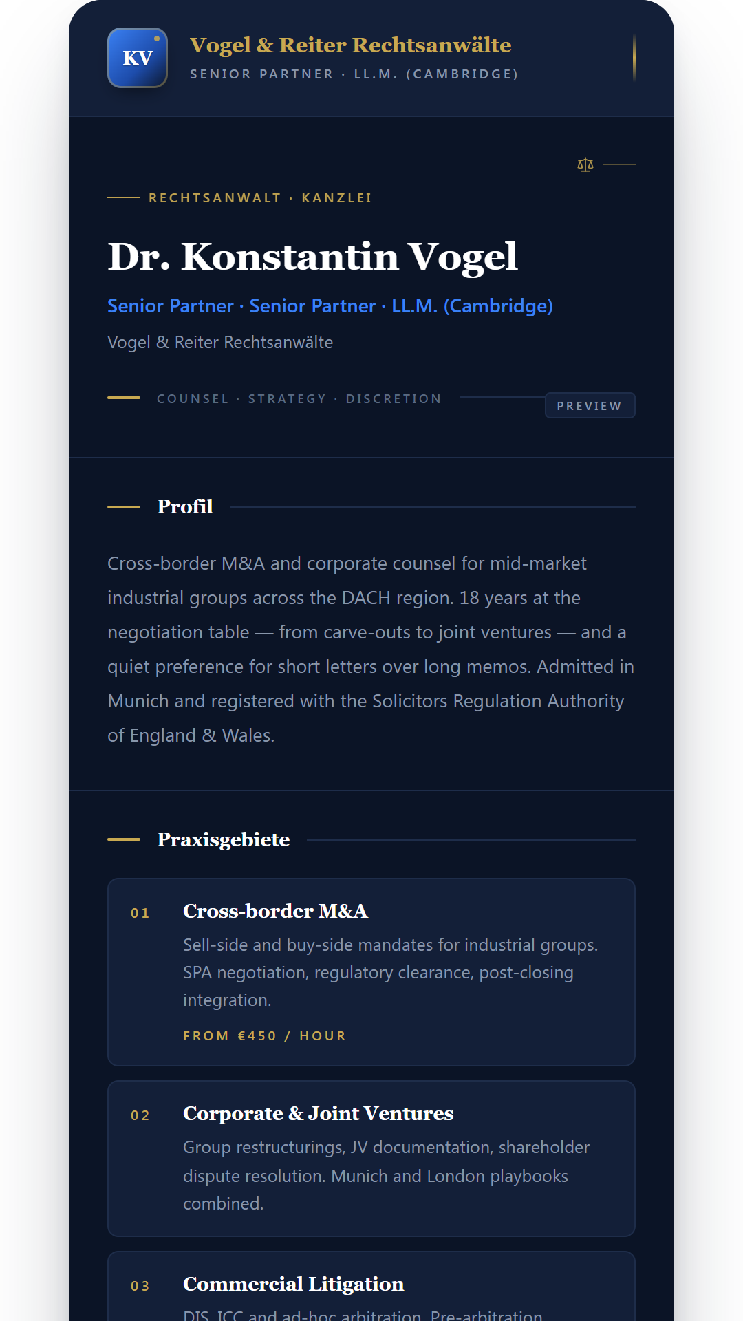 Warm Serif — Creator & Photo