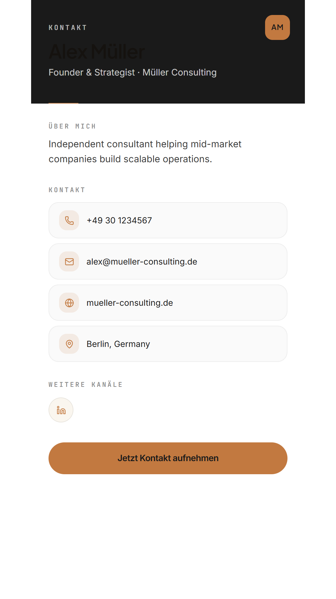 Universal Pro — Consultant