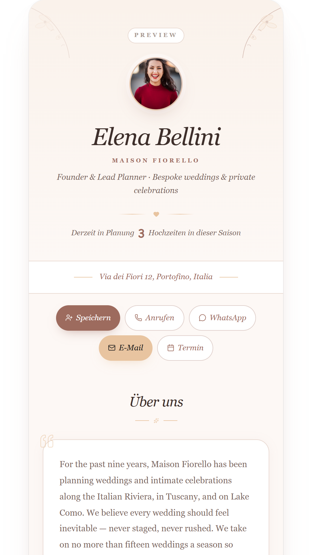 Wedding Planner — Events