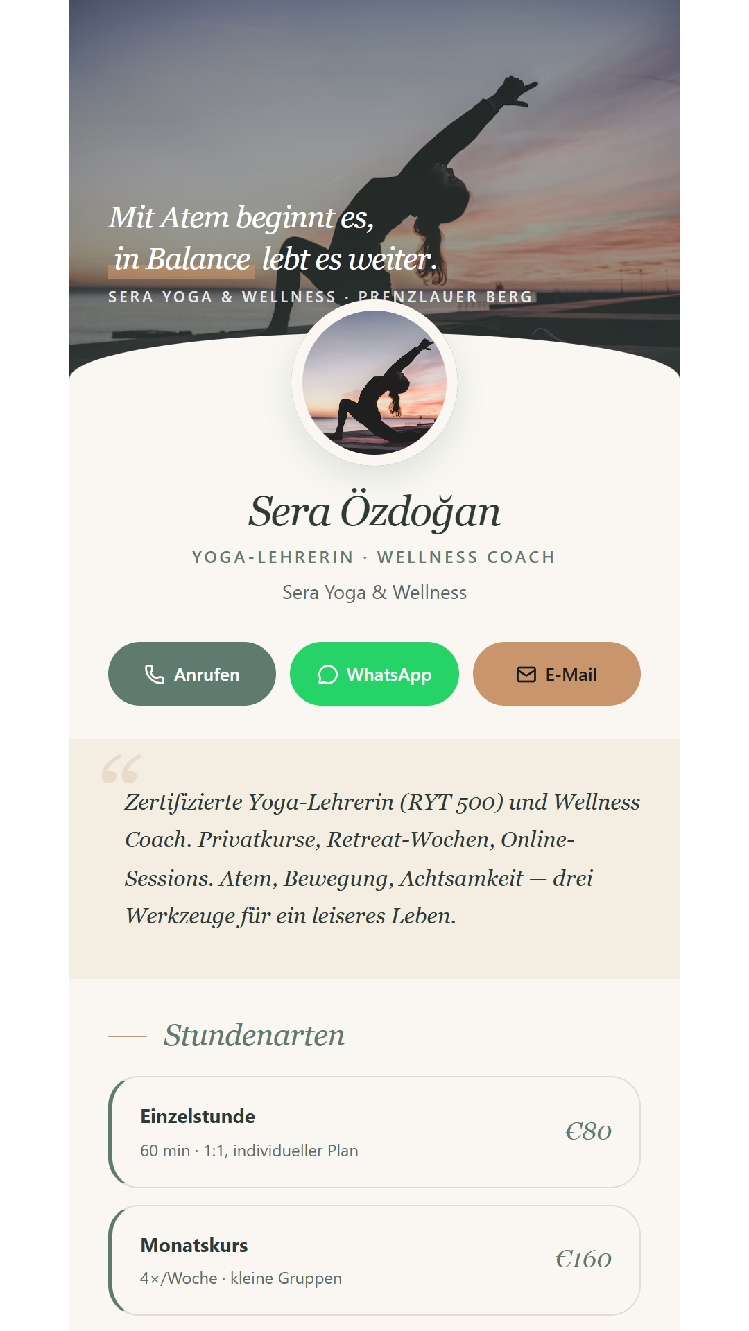 Wellness Teacher — Wellness