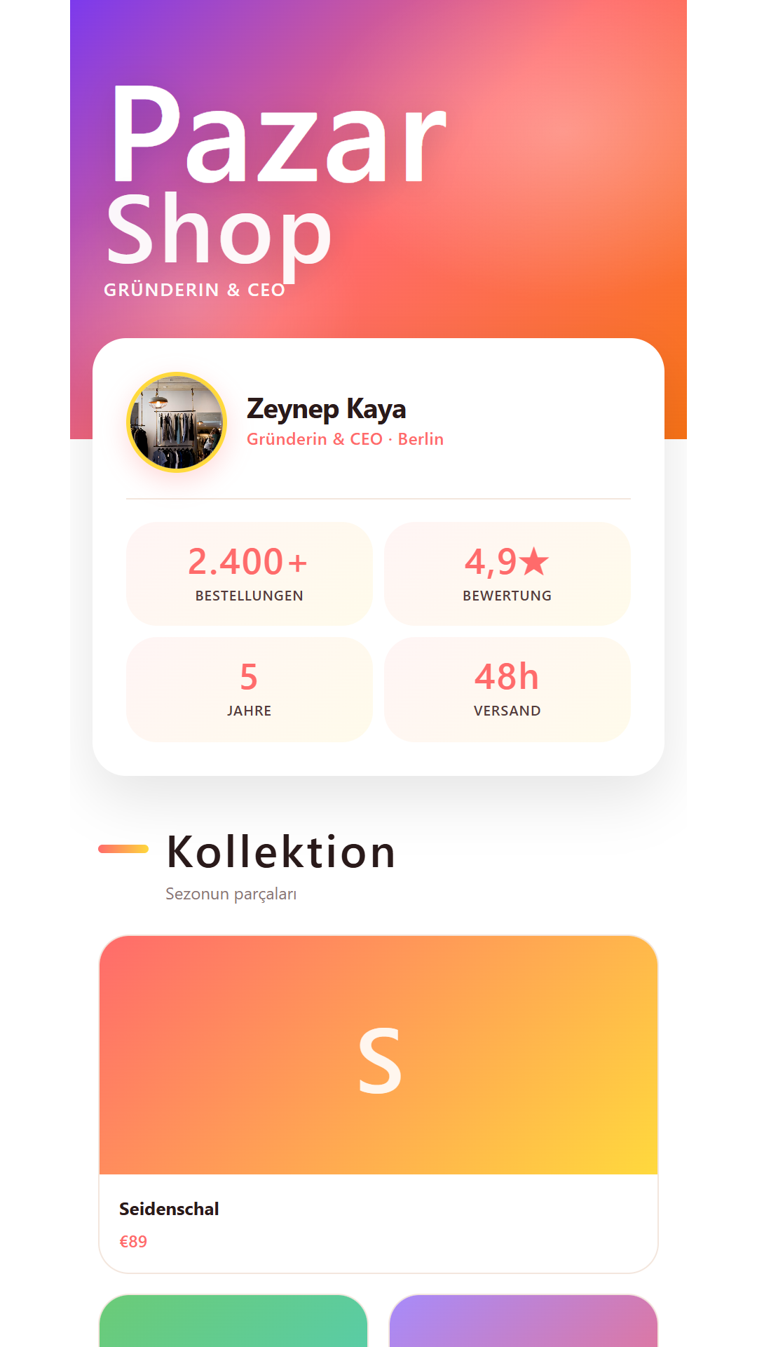 E-commerce — Vivid — Retail