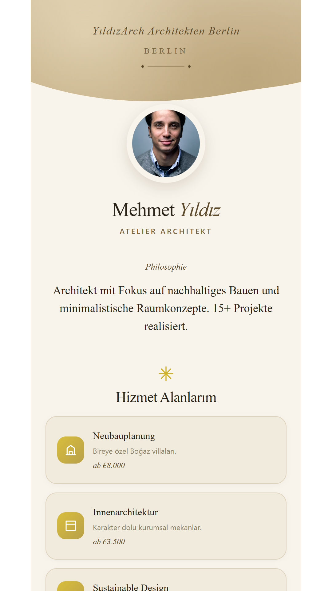 Architect — Stone — Architecture